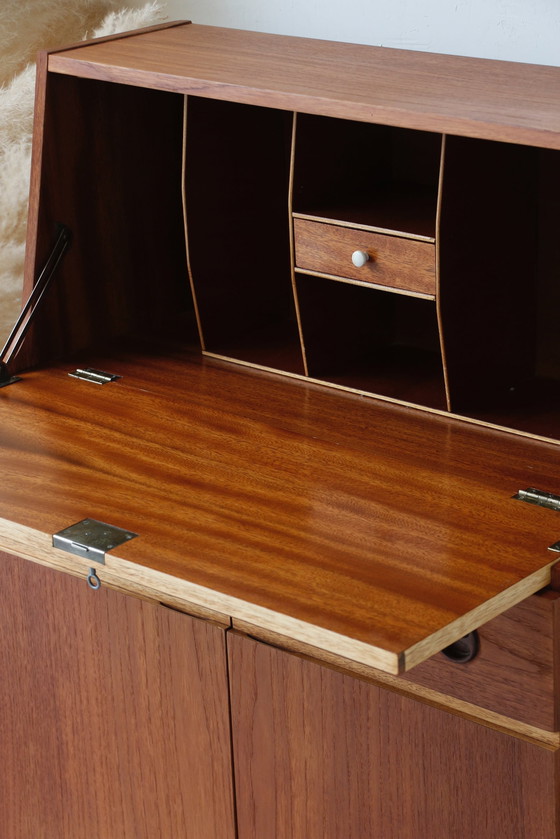 Image 1 of English teak desk - 1960s