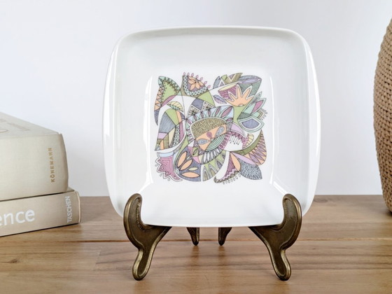 Image 1 of Rosenthal Studio Line Bowl by Cuno Fischer, Baumann Design, 1960s Modernist Porcelain