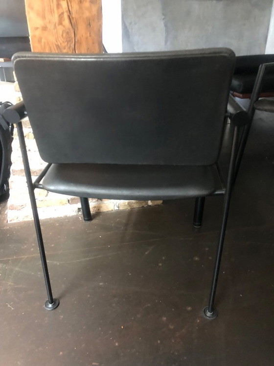 Image 1 of 4 Originele Pastoe stoelen 80s zwart izgs