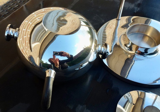 Image 1 of Edelstahl-Teekanne aus den 1950er Jahren