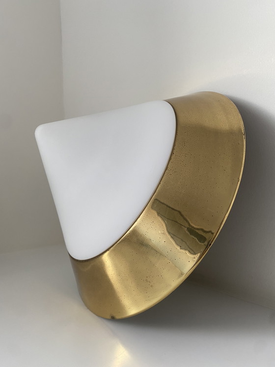 Image 1 of Lámpara de pared y techo Hollywood Regency de Mobo Light, años 70