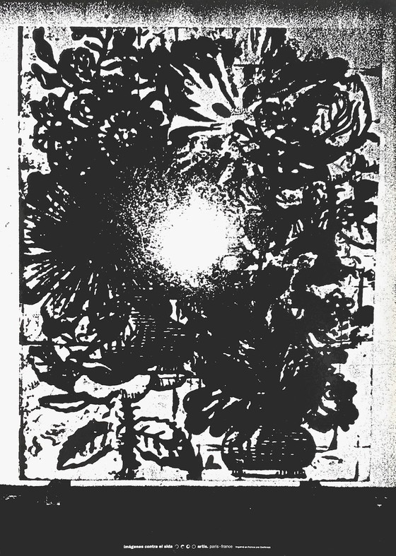 Image 1 of Christopher WOOL Imagenes contra el sida originele poster 1993