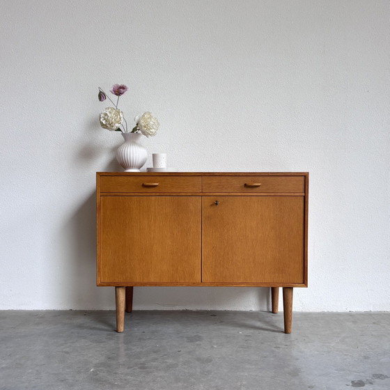 Image 1 of Vintage Danish oak sideboard