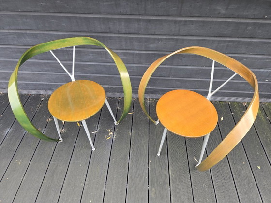 Image 1 of One or two Cassina Revers chairs by Andrea Branzi