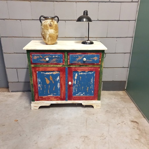 Vintage meidenkast in Boho-stijl