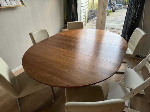 Mesa de comedor extensible Venjacob de 140 a 190 cm
