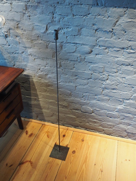 Image 1 of Candelabro de hierro forjado, hecho a mano.