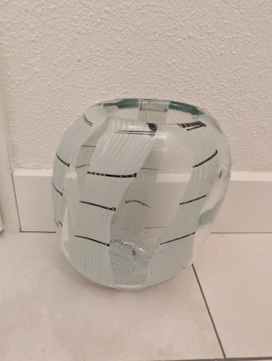 Image 1 of Henry Dean vase made of mouth-blown glass of 4333 grams!