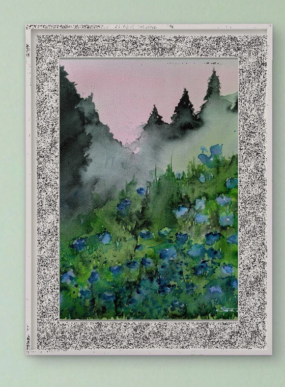 Original Watercolor – Paintings & Drawings, Paper (photo 4 of 5)