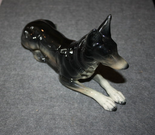 Chien berger de Cortendorf - Grand, Couché (22 cm x 13 cm)