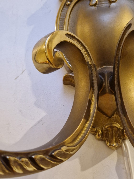 Image 1 of Lámpara de pared doble clásica 