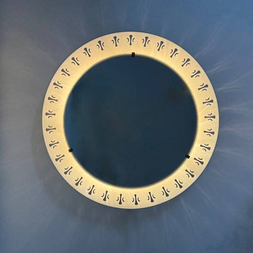 Illuminated mirror by Ernest Igl for Hillebrand , 1970s