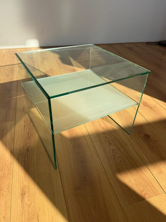 Image 1 of Glass side tables (set of 3)