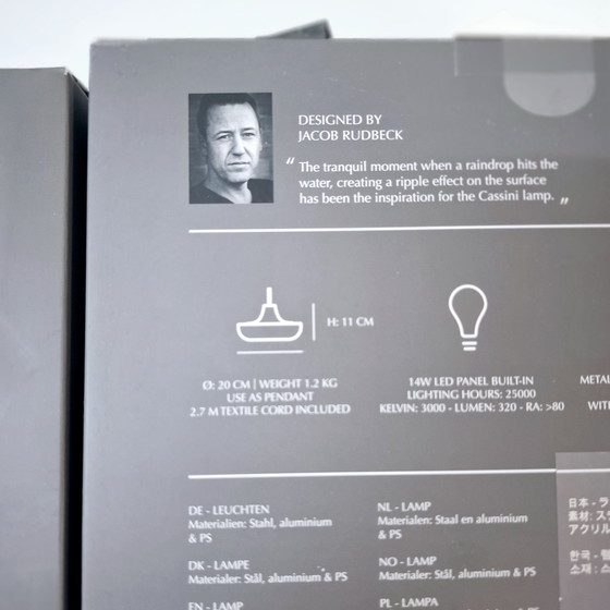 Image 1 of 2 x Umage Cassini Mini Zwart Nieuwe Producten