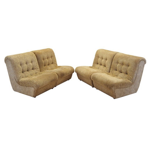 Canapé modulable, design italien, années 1960, production : Italie