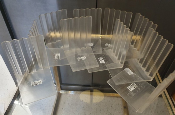 Image 1 of Zeldzame set: 10x IKEA "Bokis" boekensteunen – Design M. & K. Hagberg (Vintage)