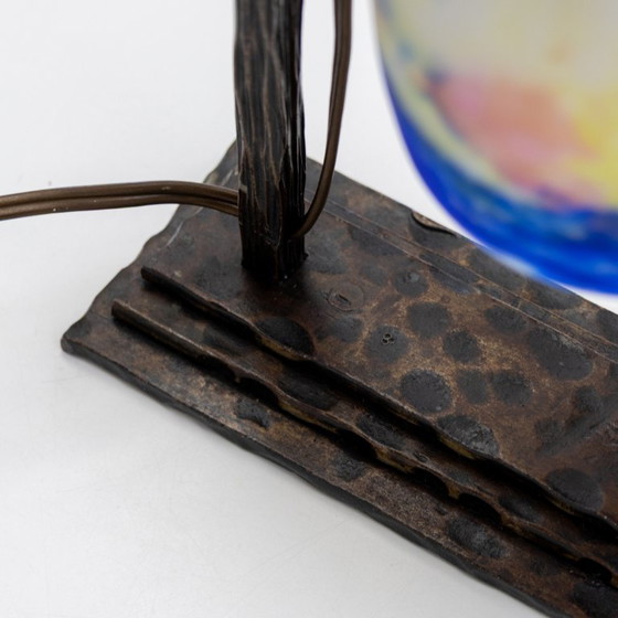 Image 1 of Lámpara de mesa francesa Art Déco Degué