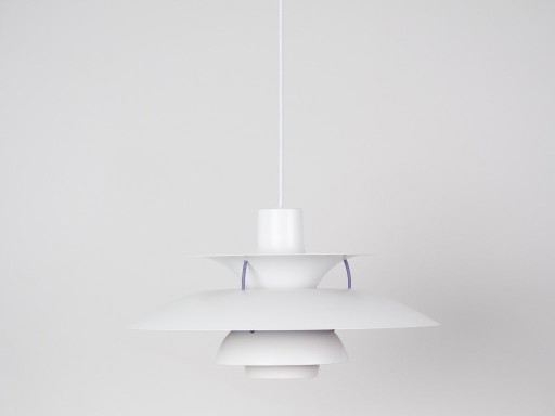 Dänische PH 5 Hängelampe von Poul Henningsen, Louis Poulsen, 1958 – hanglampen, Aluminium