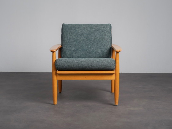 Scandinavian Modern Lounge Chair, Denmark, 1970s – Armchairs, Textile, Vintage (photo 2 of 9)