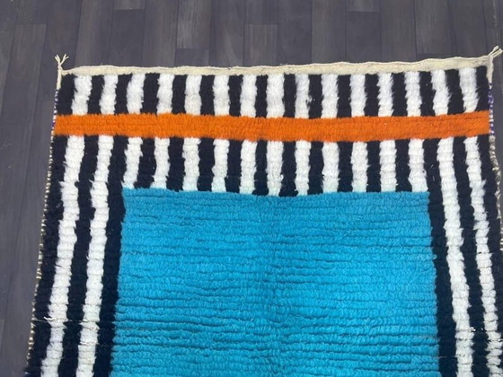 Traditioneel handgemaakt Berberkleed van zuivere wol, afmeting 150/250 cm – Aime Té, Vloerkleden en tapijten (photo 9 of 10)
