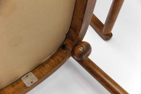 Image 1 of Ensemble de 4 chaises chauve-souris de Josef Hoffmann pour Wittmann