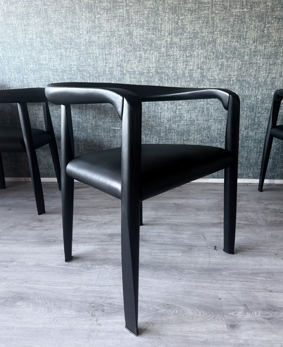 Image 1 of 6 poltrone “Miss” design di Afra & Tobia Scarpa,1986 circa per Molteni