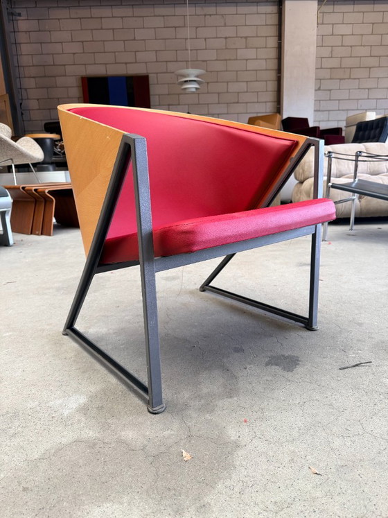 Silla Mondi Soft de Jouko Järvisalo (Stock: 2) – Sillas y sillones, Leather, Metal (photo 6 of 18)