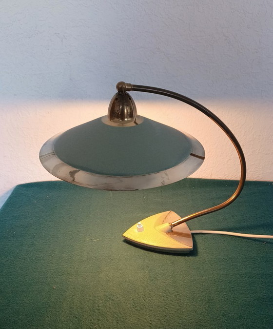 Italian 1950s desk lamp – Metal, Brass (photo 10 of 10)