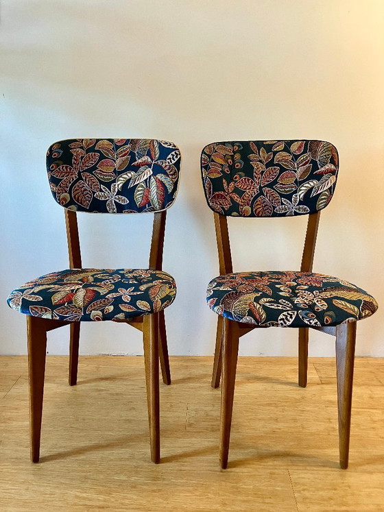 Image 1 of Coppia di sedie vintage "The Botanicals"