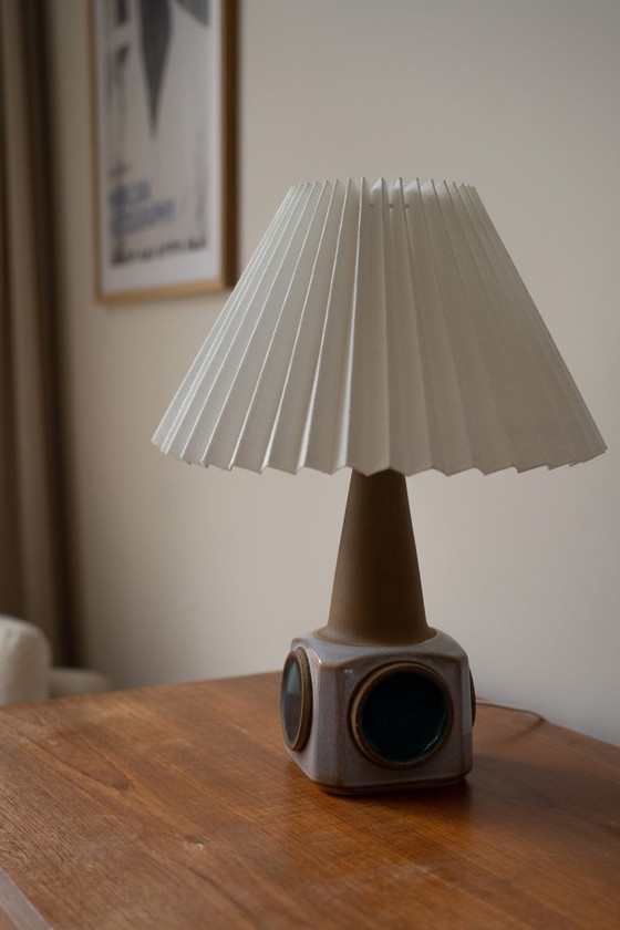 Image 1 of Danish ceramic table lamp