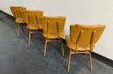 4 x Vintage stoelen