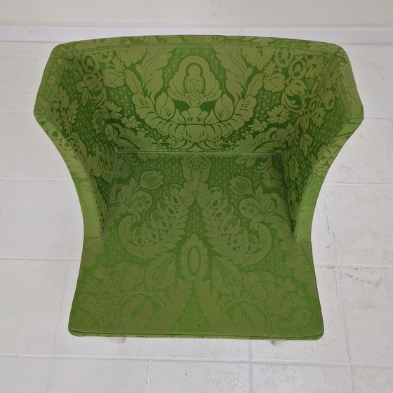 Image 1 of Kartell 'Mademoiselle' Stuhl in Damastgrün von Philippe Starck Italien, 2000er Jahre