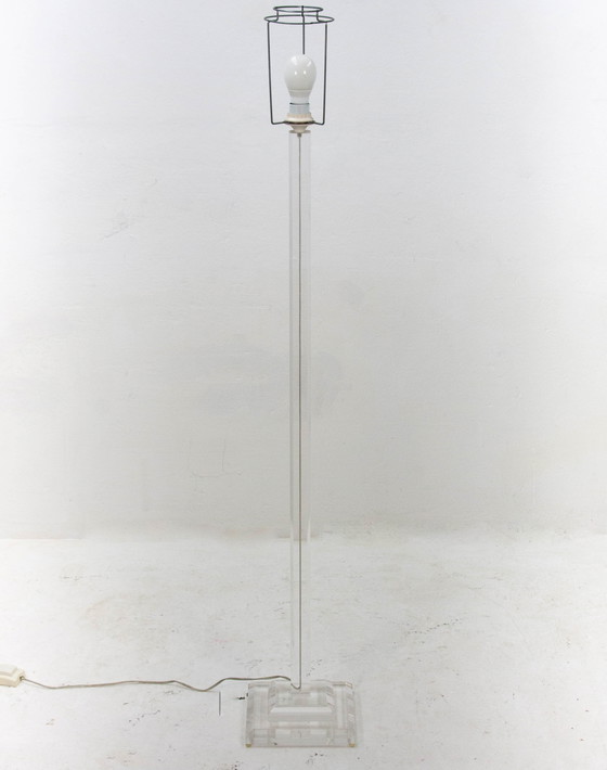 Image 1 of Lucite Floor Lamp, 1970s