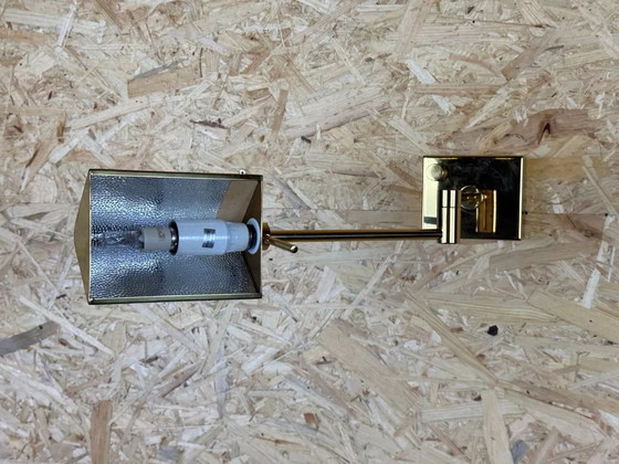 Image 1 of Lámpara de pared articulada años 60 y 70 de latón Relco Made in Italy Design