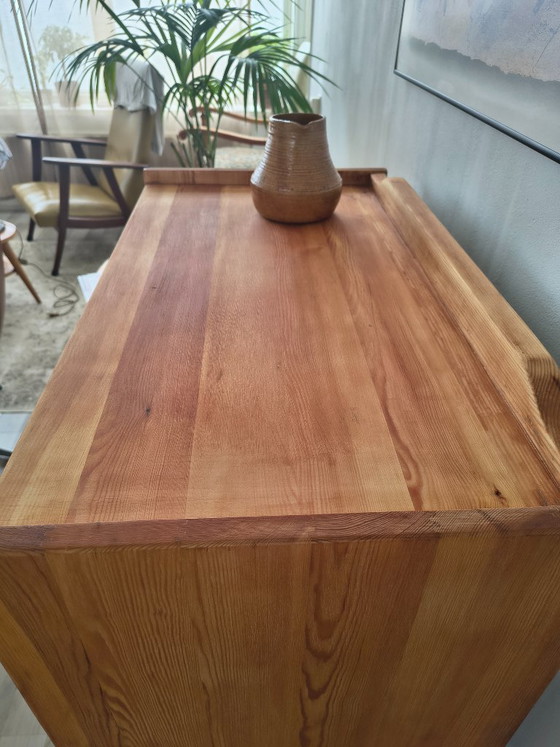 Image 1 of Pine chest of drawers