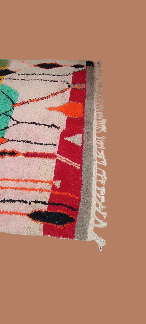 Image 1 of Berber carpet rug new wool moroccan Carpet - 298 x 192 cm 300 x 200 m Type B10.2