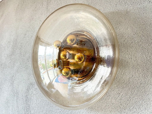 Vintage Glashütte Limburg lamp