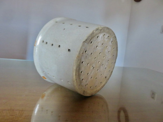 Stampo per formaggio antico XXL in gres smaltato, 1900 – Oggetti decorativi, Ceramic (photo 9 of 12)