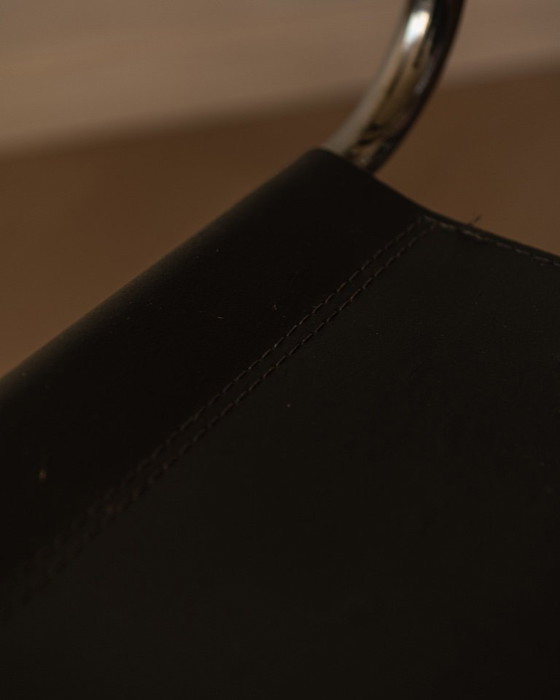 Image 1 of Vintage Bauhaus chrome leather cantilever chair – Mart Stam / Marcel Breuer style