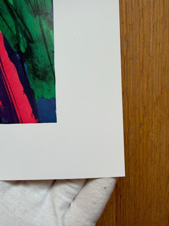 Image 1 of Walasse Ting (1929–2010), 3 Perroquets, Galerie Lucie Weill-Seligmann, copyright 1989, Yves Riviera editeur, Paris, Printed in S