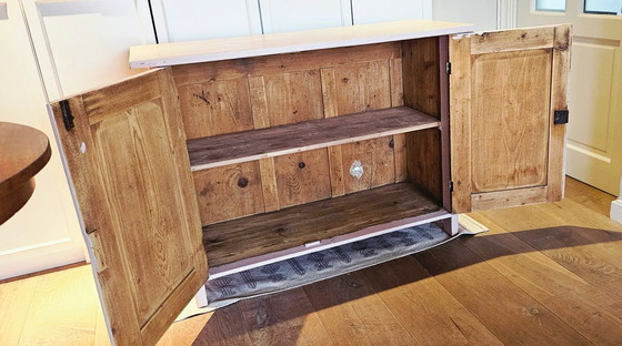 Image 1 of Beautiful wooden vintage sideboard