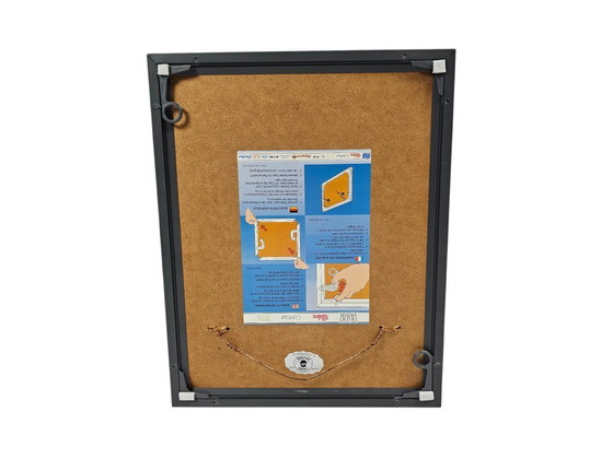 Image 1 of Jean Roy Hardelin - « Art de la feuille d'argent » - Image sur feuille d'argent - Signé - France - Années 1970