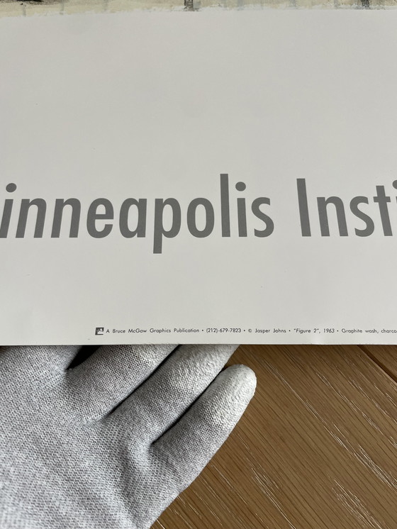 Image 1 of Jasper Johns (Amerikaans, geboren 1930), "Figuur 2", 1963, copyright Jasper Johns, met dank aan het Minneapolis Instit
