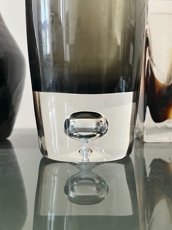 Image 1 of murano glass vase mid-century design