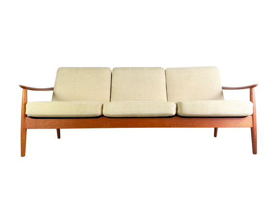 Image 1 of Original Arne Vodder Sofa Midcentury France & Søn Daverkosen Couch