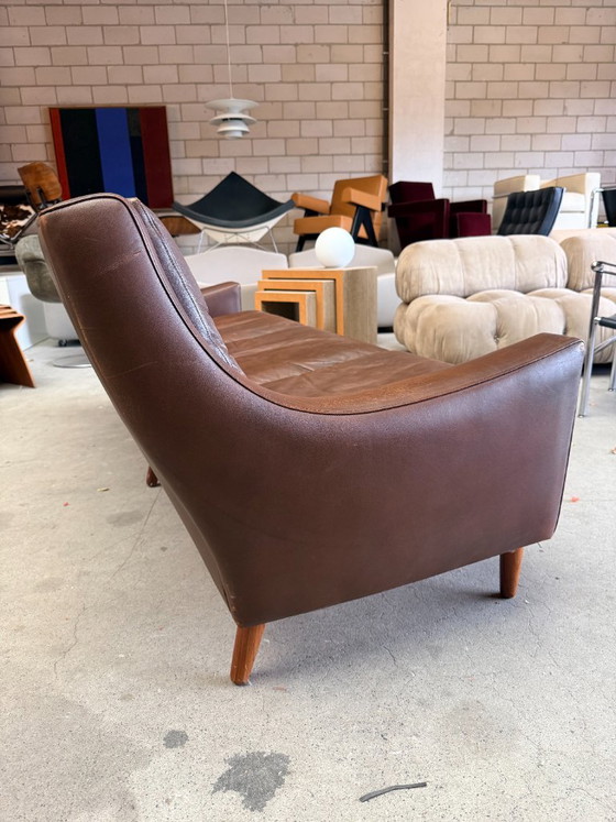 Divano vintage Vejen di Georg Thams – Divani, Leather, Wood (photo 10 of 14)