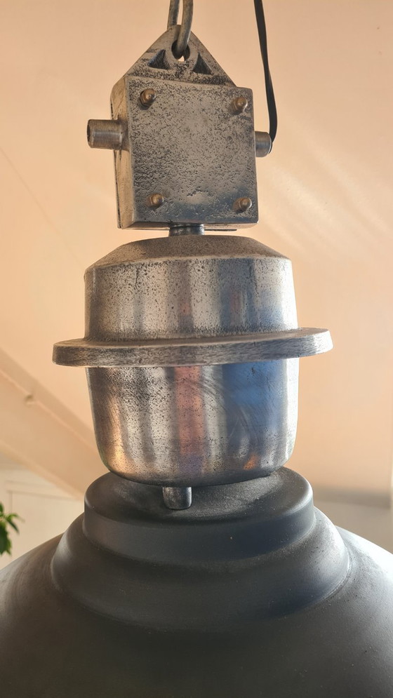 Image 1 of Lámpara colgante Light & Living Clinton XL - negra, 52 cm