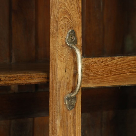 Display Cabinet with Drawers – Glass, Wood (photo 10 of 11)
