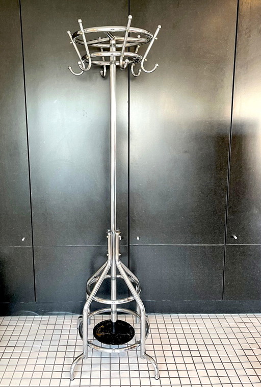 Porte-manteau vintage sur pied