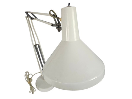 Hala Zeist - Architekturleuchte - Wandleuchte - Busquet - Cremeweiß - 60er Jahre